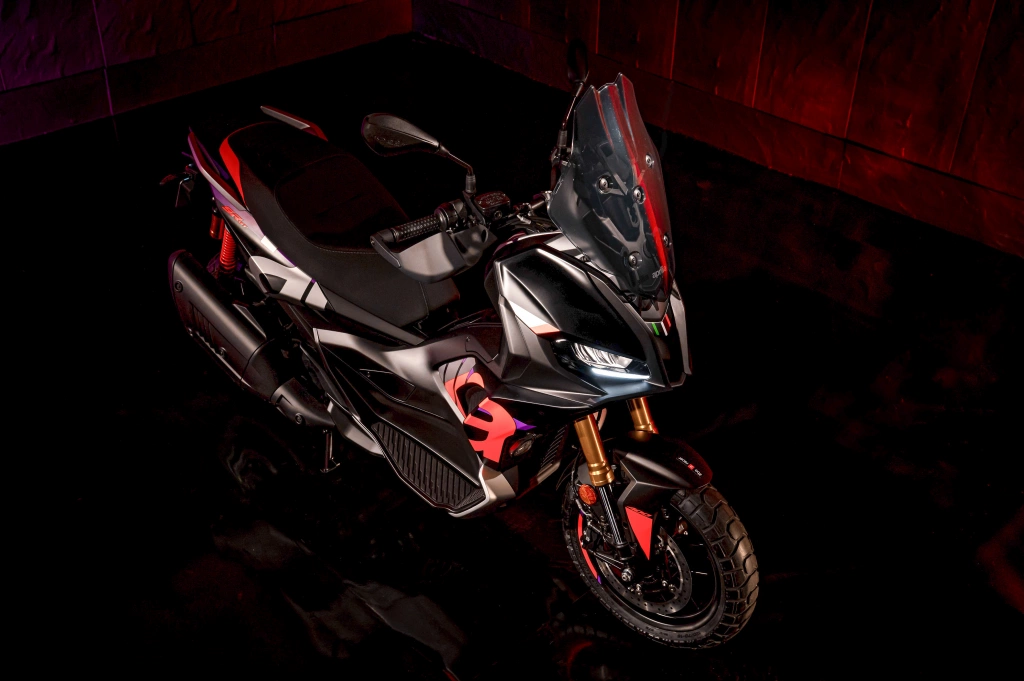 Die Aprilia SR GT 400 Rally Replica ist READY FOR ANYTHING